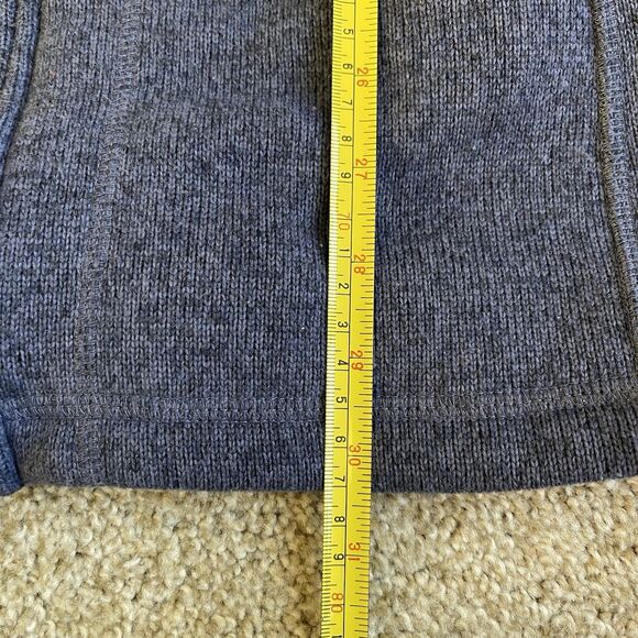 L.L.Bean Sweater Fleece Jacket Coat Long Hoodie Size Small Cozy Comfy Casual - Picture 13 of 13